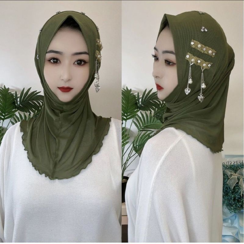 Women Fashion Malaysia - Hijab Muslim Women Shawl Headscarf Luxury