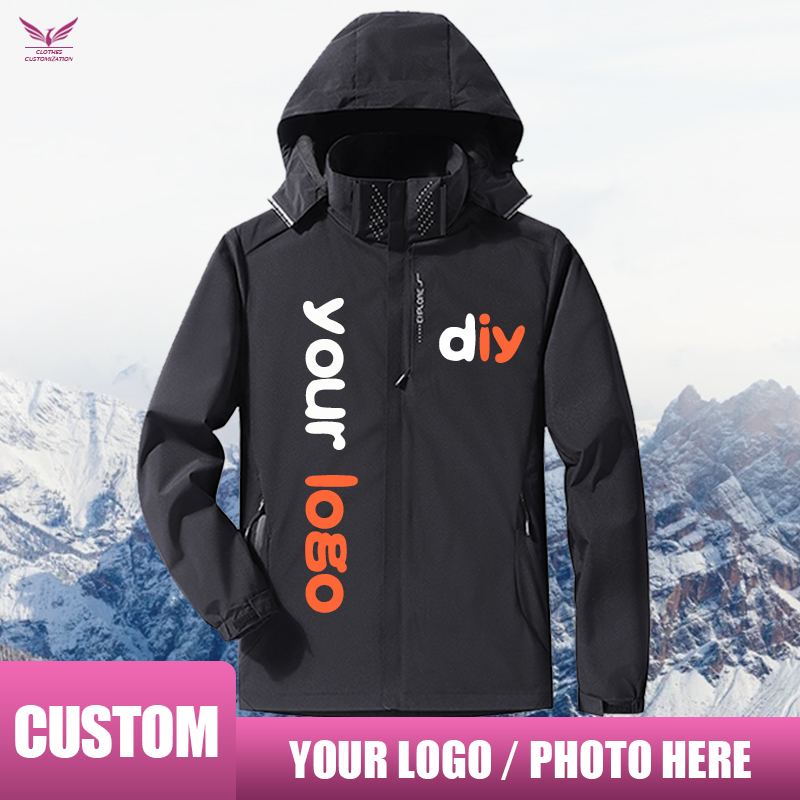Women Fashion Logo - Outdoor Fashion Waterproof Sport Jacket Personality
