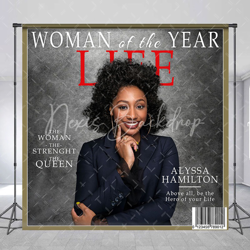 Women'S Fashion Magazines - Custom Grey Magazine Cover Women Birthday