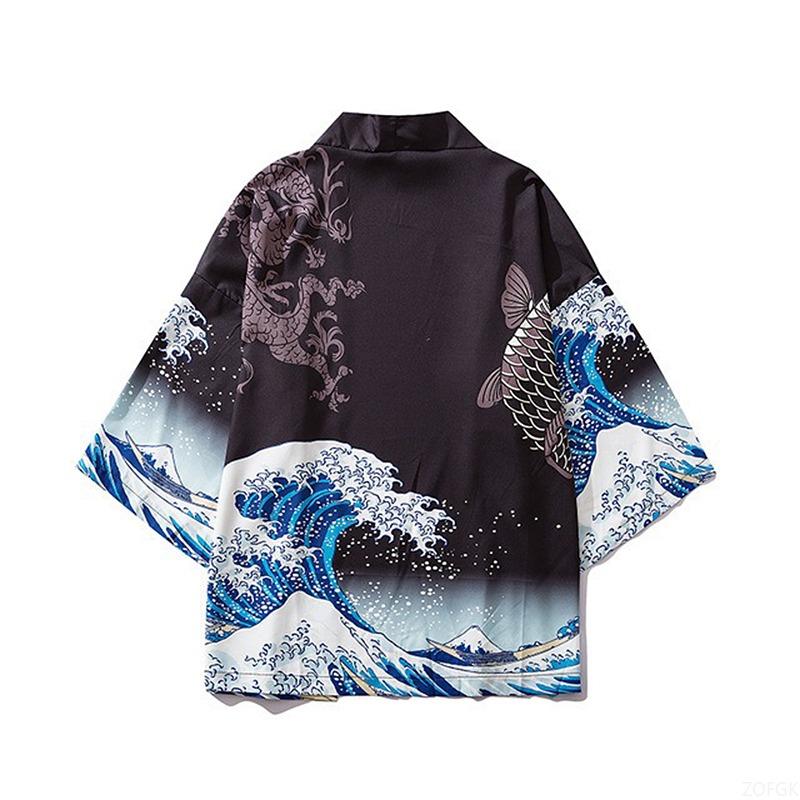 Chinese Style Harajuku Haori P - Women'S Fashion Kimono recension och pris