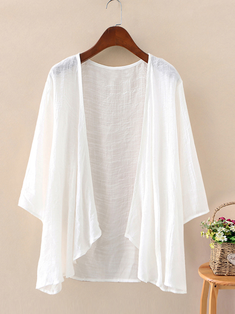 Fashion Solid Cardigans Womens - Women'S Fashion Kimono recension och pris