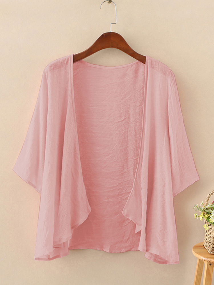 Fashion Solid Cardigans Womens - Women'S Fashion Kimono recension och pris
