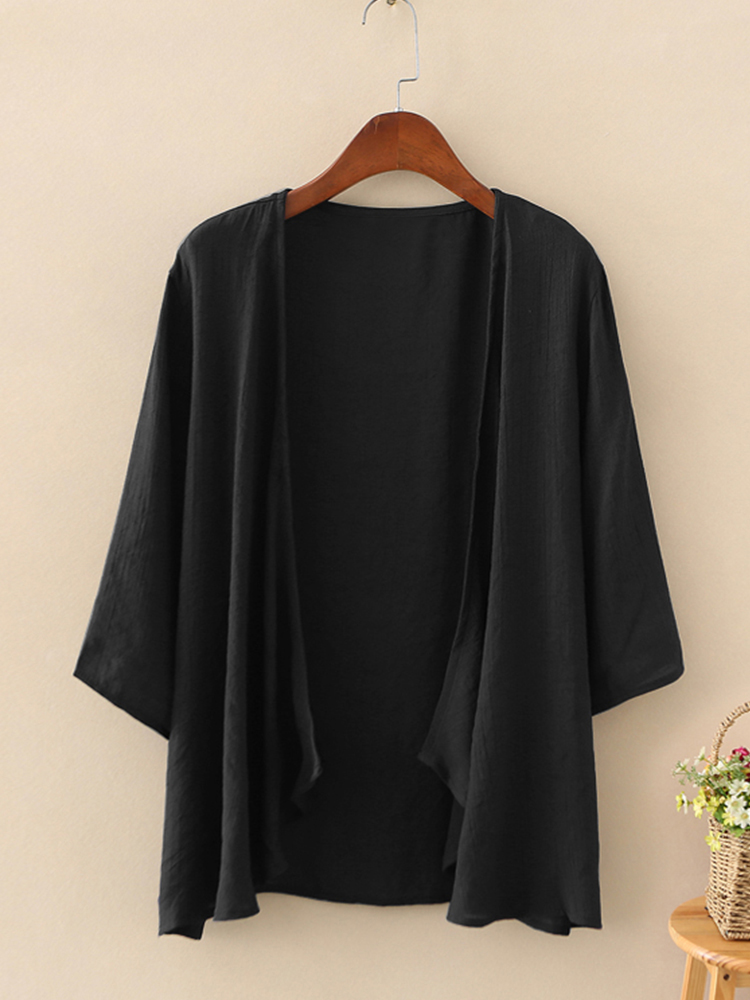 Fashion Solid Cardigans Womens - Women'S Fashion Kimono recension och pris