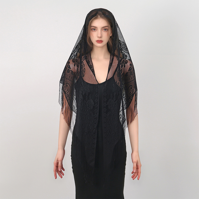 New Embroidery Lace Scarf Shaw - Women'S Fashion Poncho recension och pris