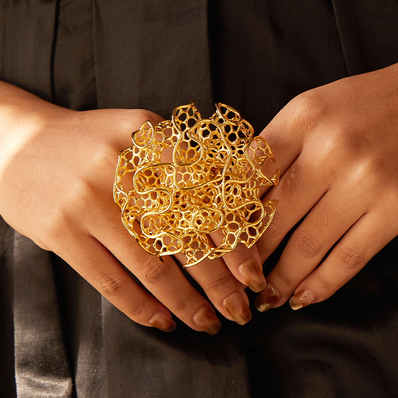 IVOG Hollow Out 18K Gold Plate - Women'S Fashion Website recension och pris