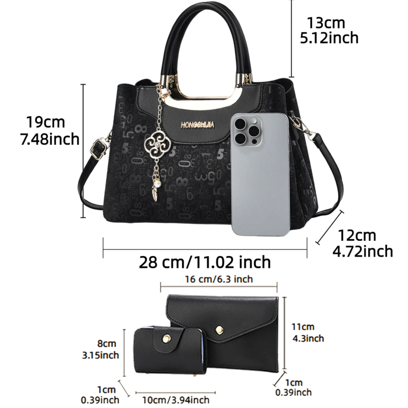 3-piece Fashion Women's Handba - Women Fashion Handbags recension och pris