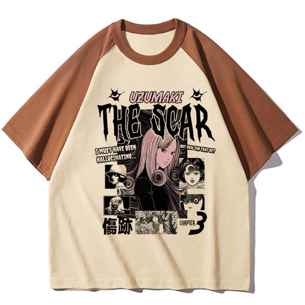 Junji Ito top tees girl Digita - Women'S Fashion From The 80S recension och pris