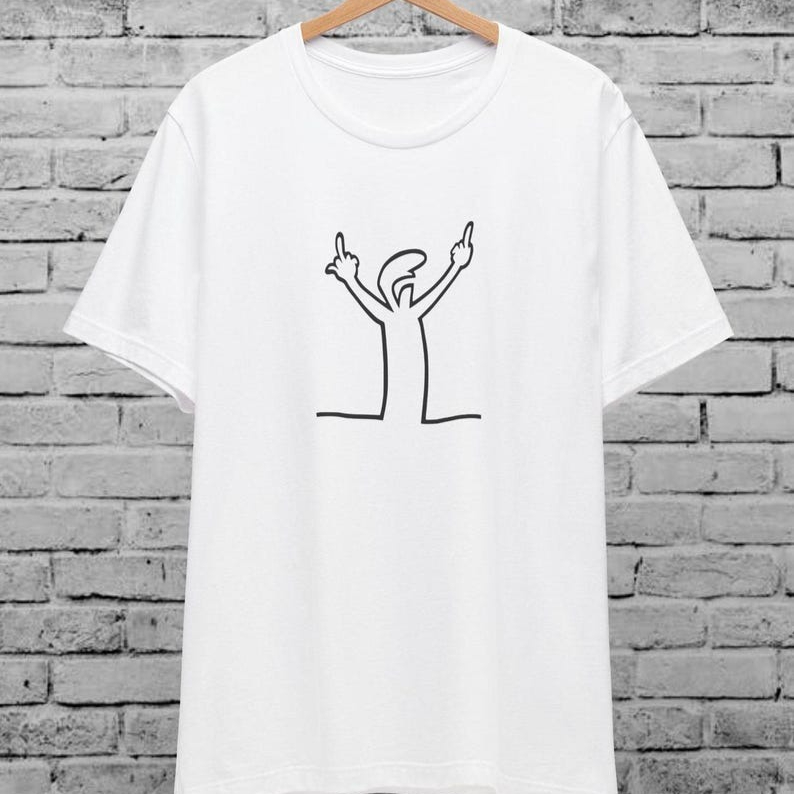 Angry La Linea Unisex T-Shirt  - Women'S Fashion From The 80S recension och pris