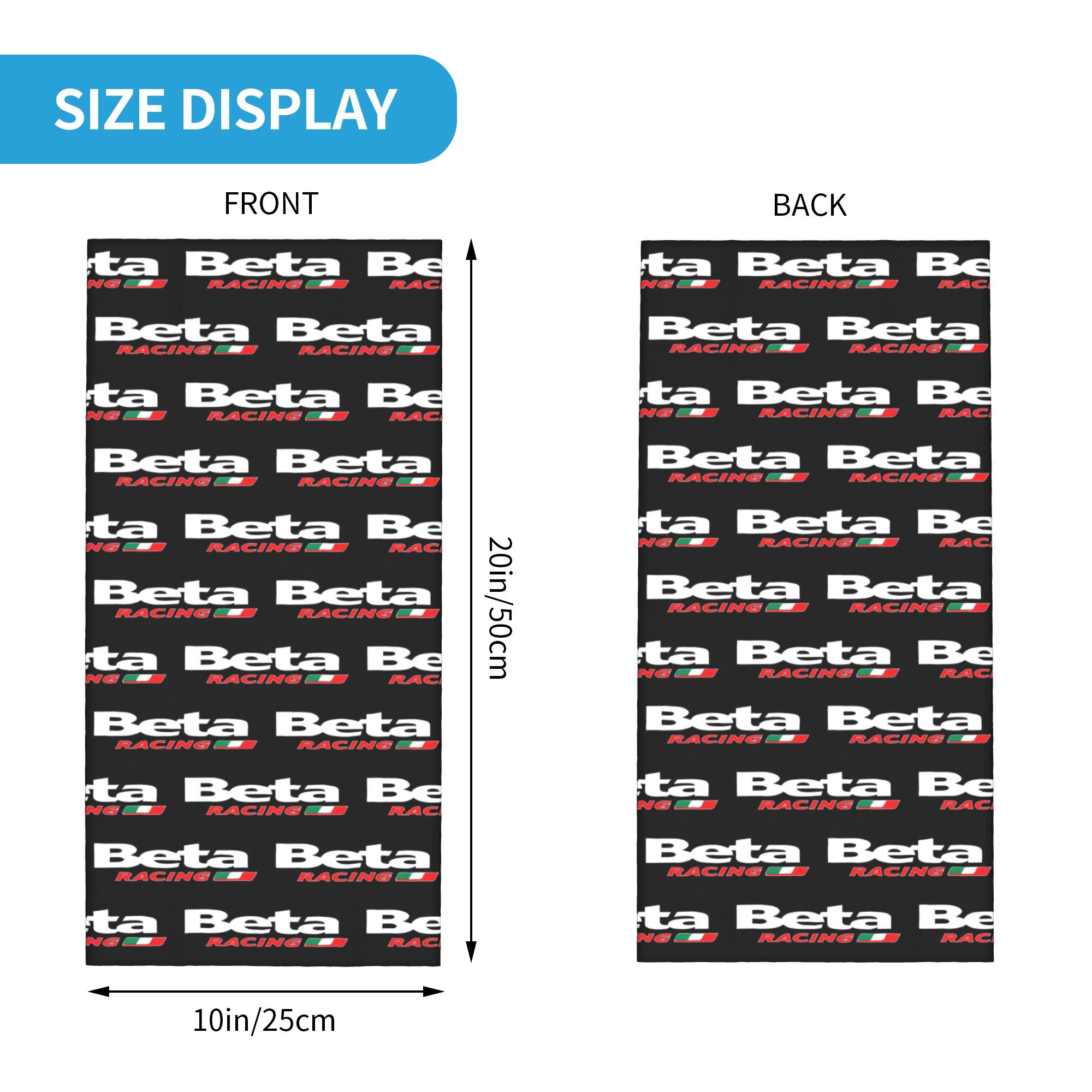 Custom B-Betas  Motor Bandana  - Women Fashion Logo recension och pris