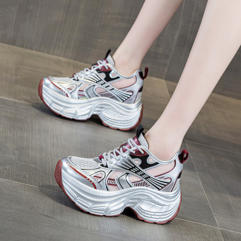 8cm Hidden Height Increasing P - Sneakers Fashion Women recension och pris