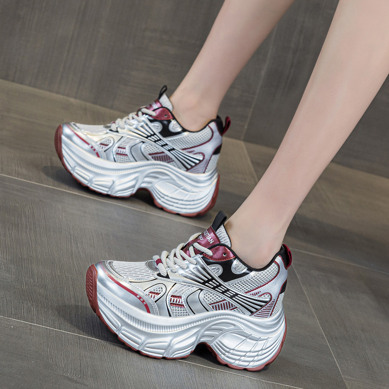 8cm Hidden Height Increasing P - Sneakers Fashion Women recension och pris