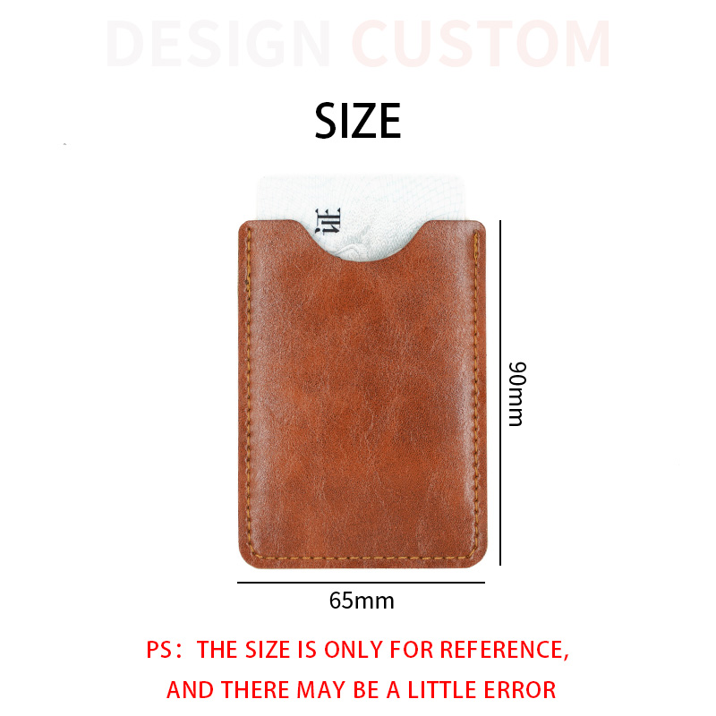 Women Men Pu Leather ID Credit - Women Fashion Visiting Card recension och pris