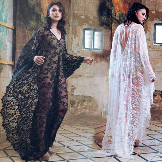 Women's Loose Lace Long Dress, - Women Fashion Photoshoot recension och pris