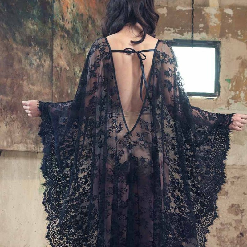 Women's Loose Lace Long Dress, - Women Fashion Photoshoot recension och pris