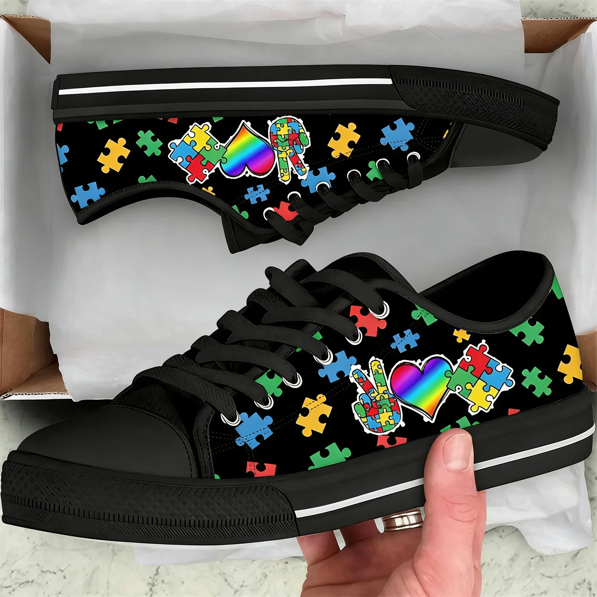 Fashion Low Top Canvas Shoes f - Women'S Fashion Tennis Shoes recension och pris