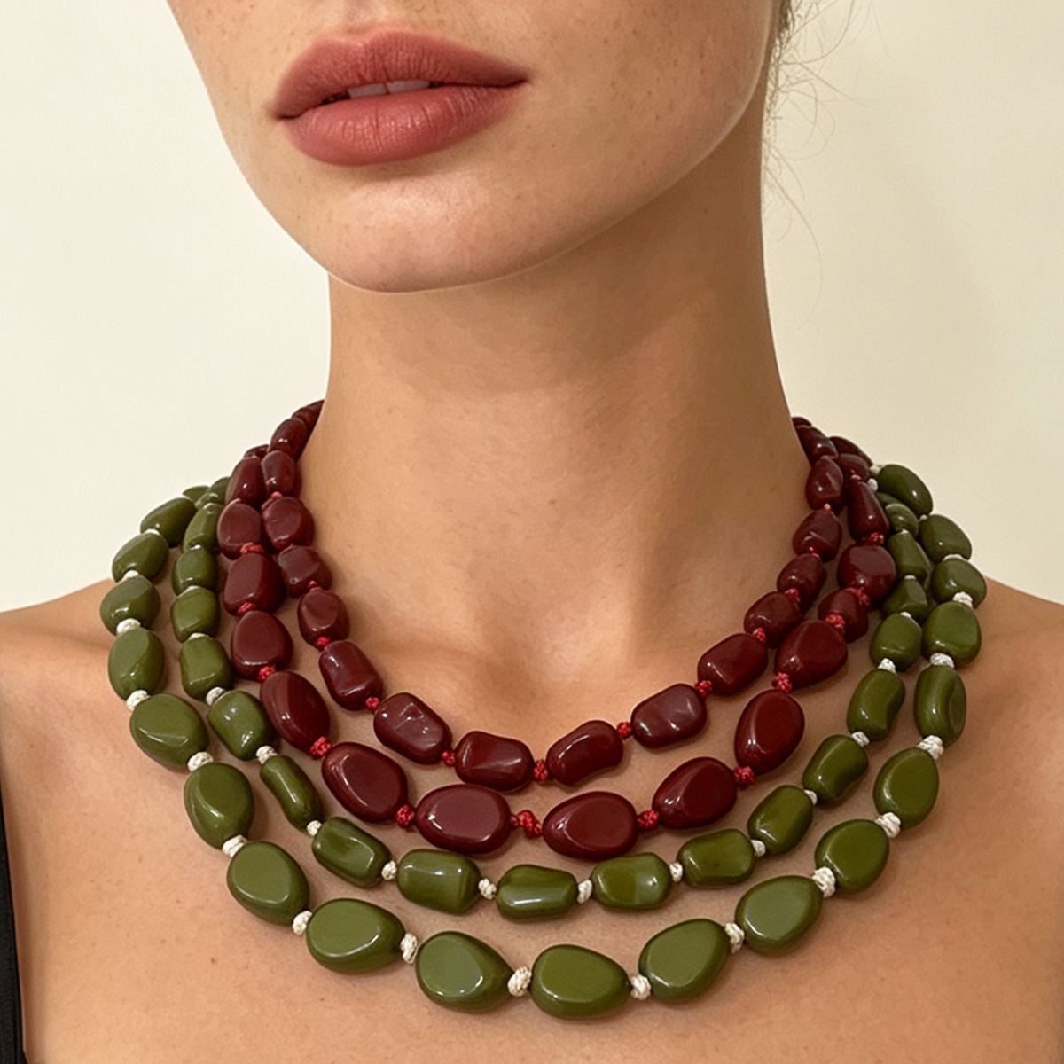 Trendy Retro Irregular Geometr - Women'S Fashion Ww2 recension och pris