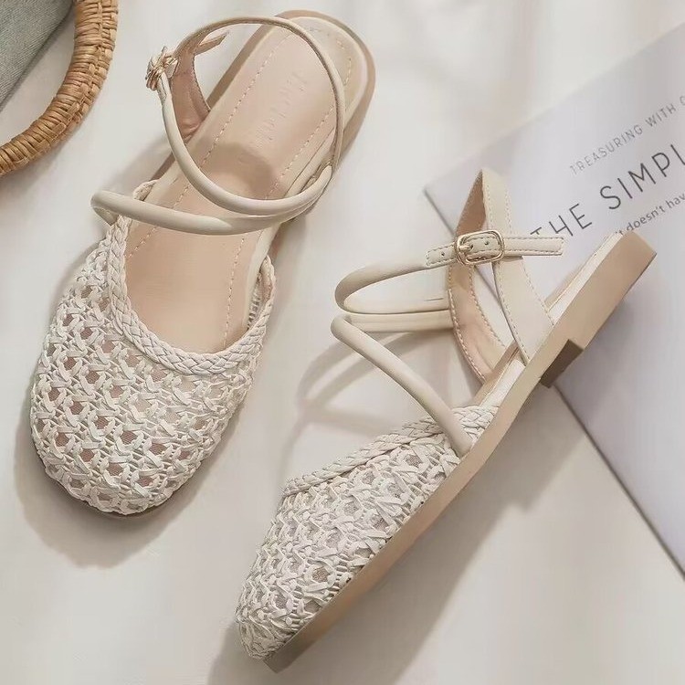 French-style Closed-toe Sandal - Women'S Fashion Sandals recension och pris