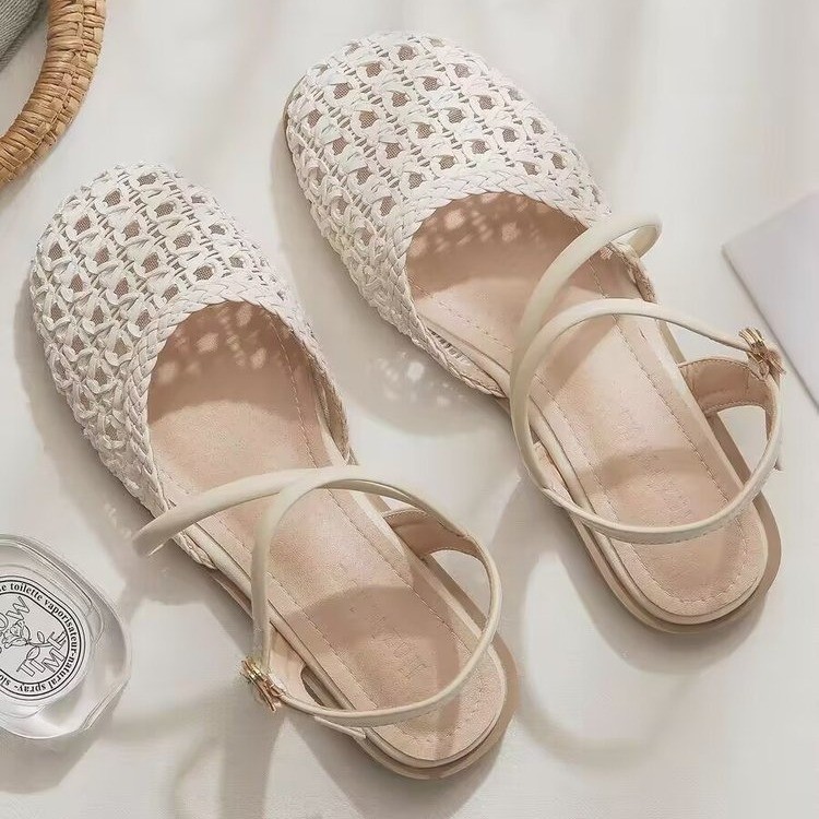 French-style Closed-toe Sandal - Women'S Fashion Sandals recension och pris