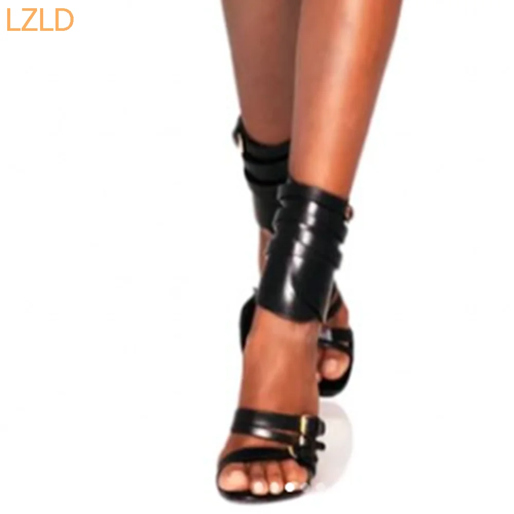 Black Sexy Catwalk Women Sanda - Women'S Fashion Belts recension och pris