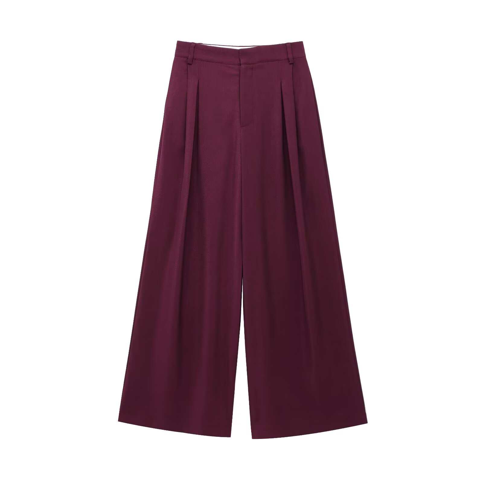 Women Blazer + Pleated Wide Le - Wide Leg Palazzo Pants recension och pris