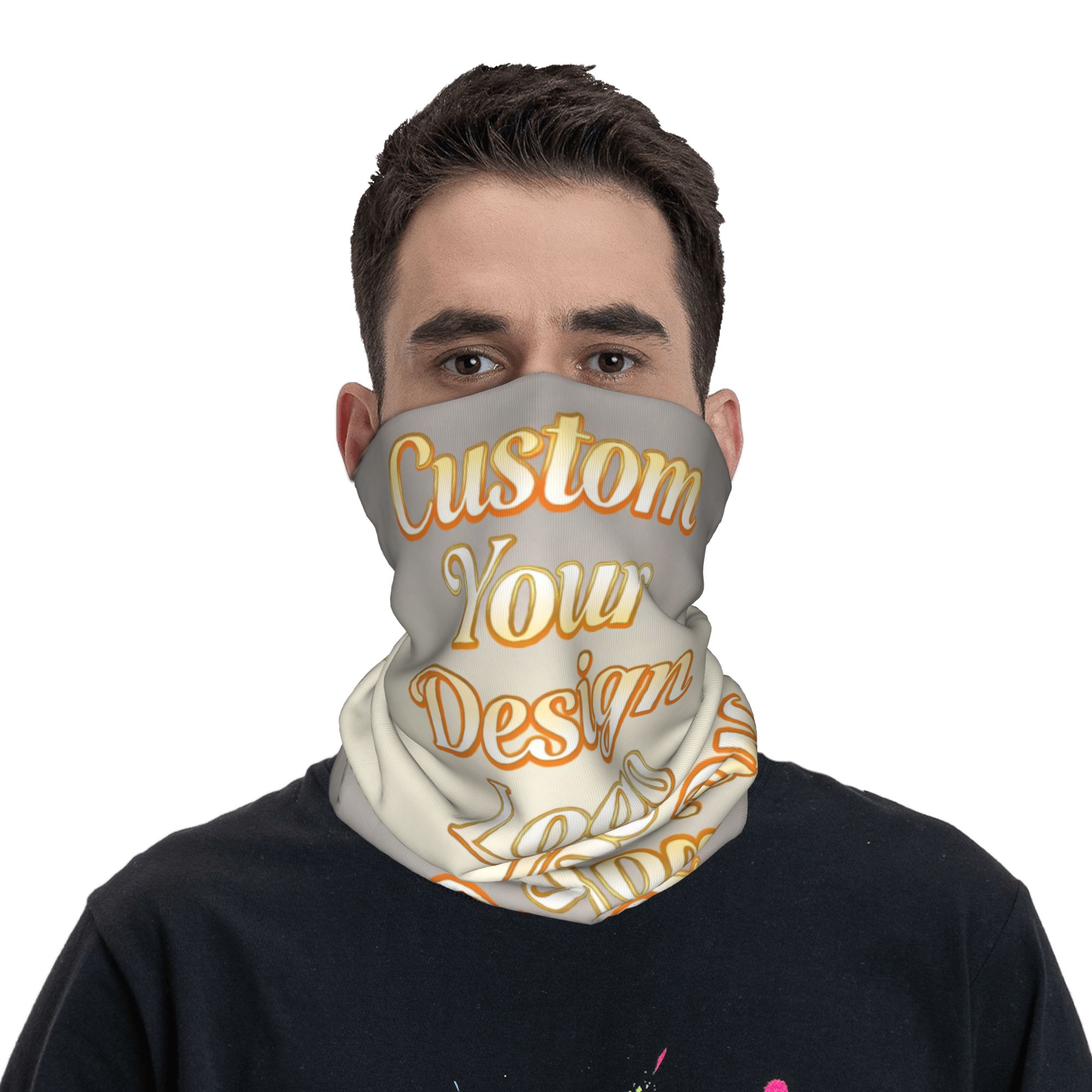 Custom Your Photo Name Bandana - Women Fashion Logo recension och pris