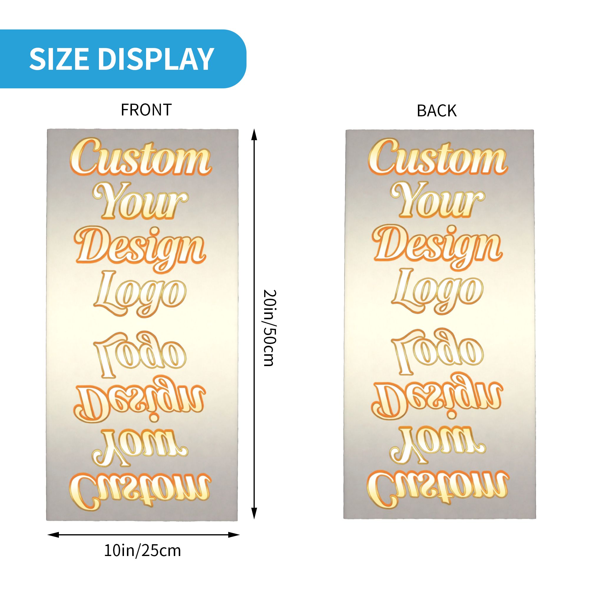 Custom Your Photo Name Bandana - Women Fashion Logo recension och pris