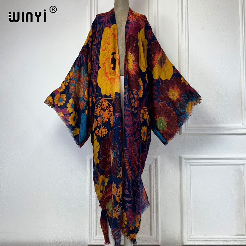 WINYI Africa Fashion Summer Ki - Women'S Fashion Kimono recension och pris