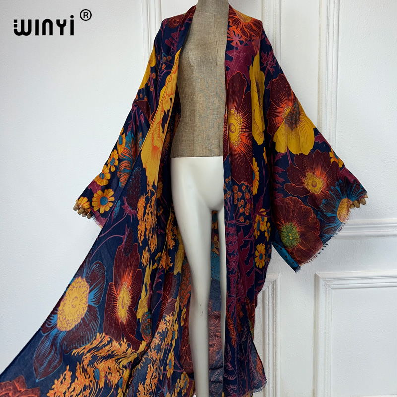 WINYI Africa Fashion Summer Ki - Women'S Fashion Kimono recension och pris