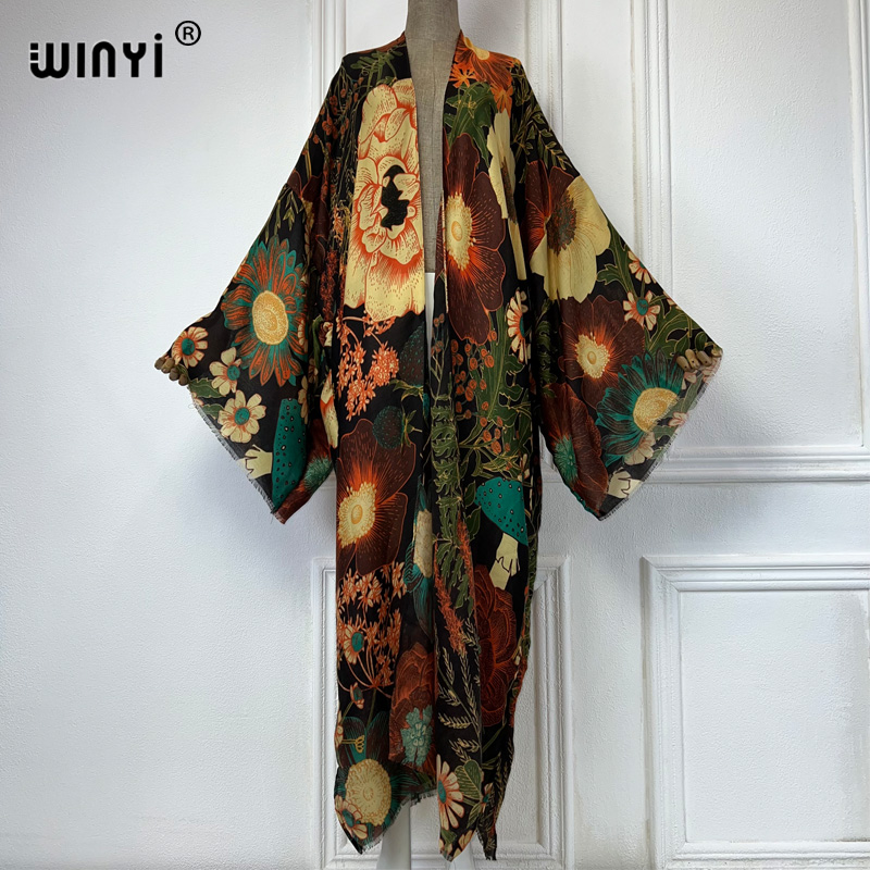WINYI Africa Fashion Summer Ki - Women'S Fashion Kimono recension och pris