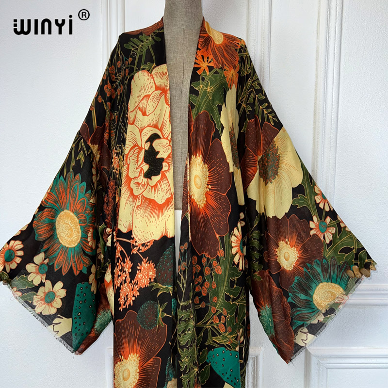 WINYI Africa Fashion Summer Ki - Women'S Fashion Kimono recension och pris