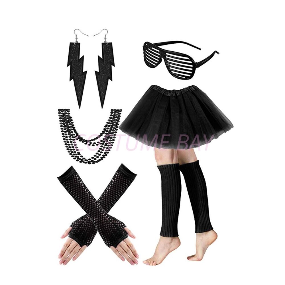 PESENAR Womens Neon 80s Tutu S - Women'S Fashion From The 80S recension och pris