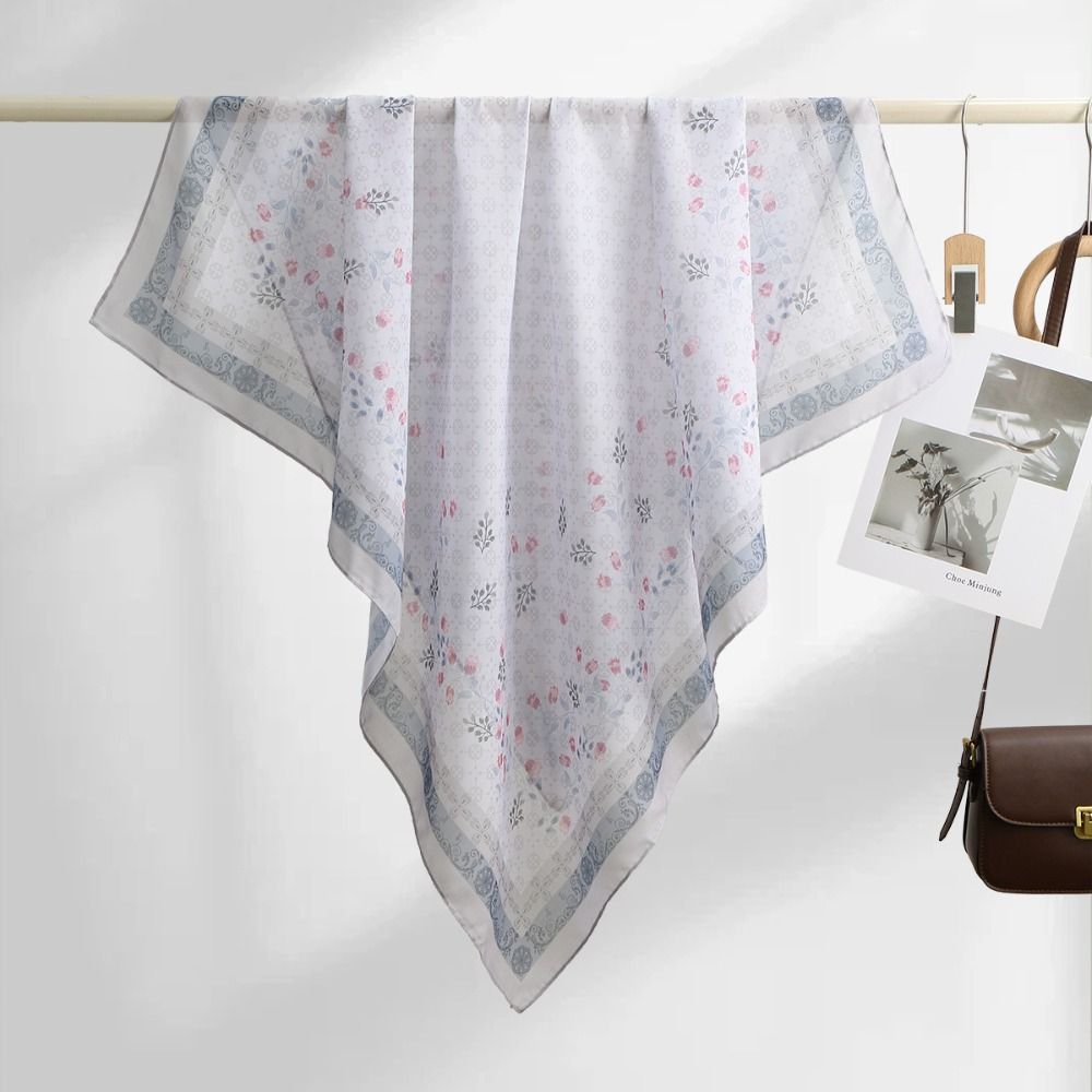 Square Shape Floral Printed Sc - Women Fashion Malaysia recension och pris