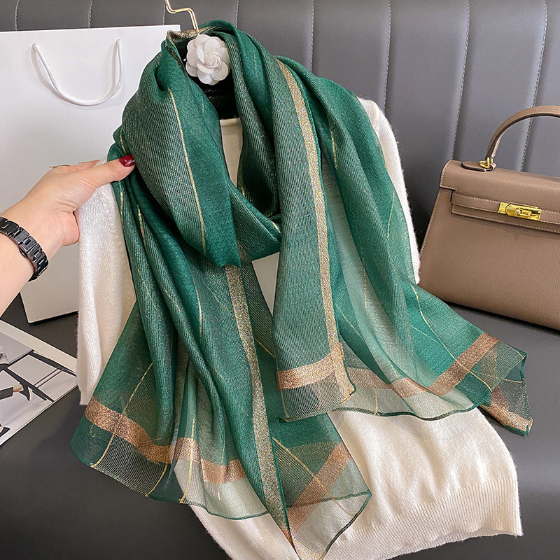 2024 Solid Silk wool scarf for - Women'S Fashion Poncho recension och pris