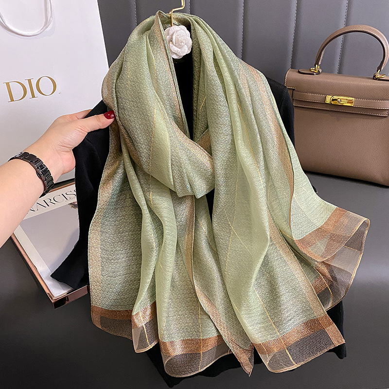 2024 Solid Silk wool scarf for - Women'S Fashion Poncho recension och pris