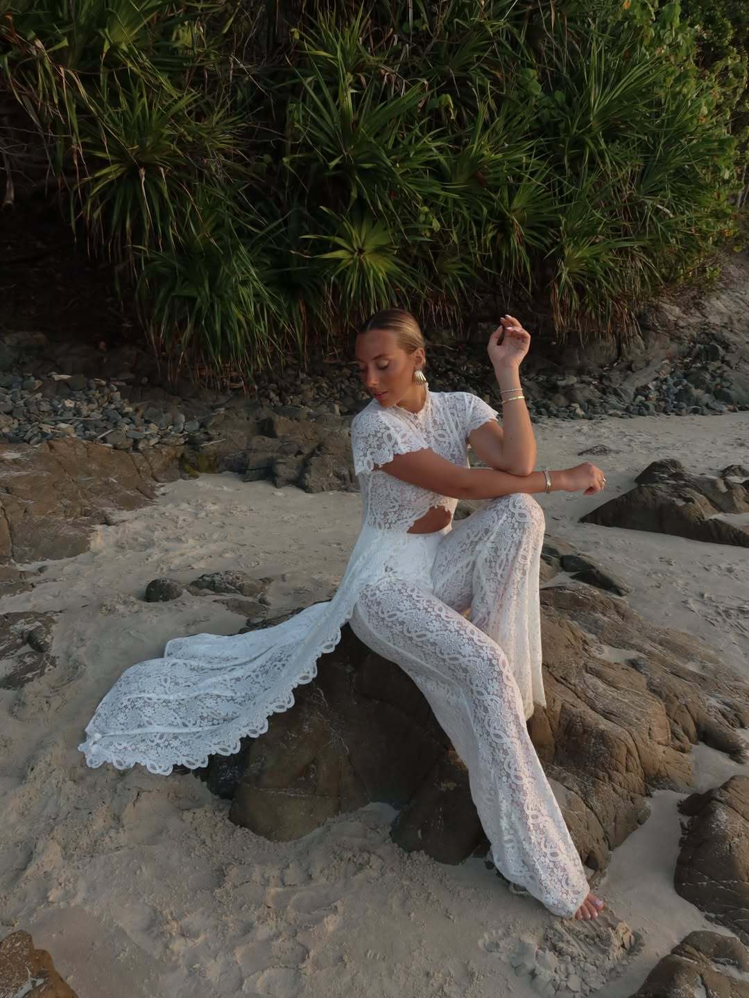 Women Lace 2 Piece Pants Set,  - Wide Leg Palazzo Pants recension och pris