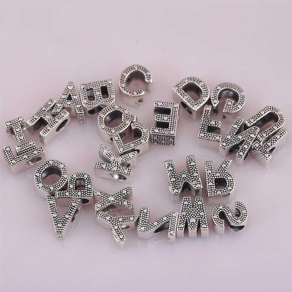 925 Sterling Silver Bead Alpha - Women'S Fashion From The 20S recension och pris
