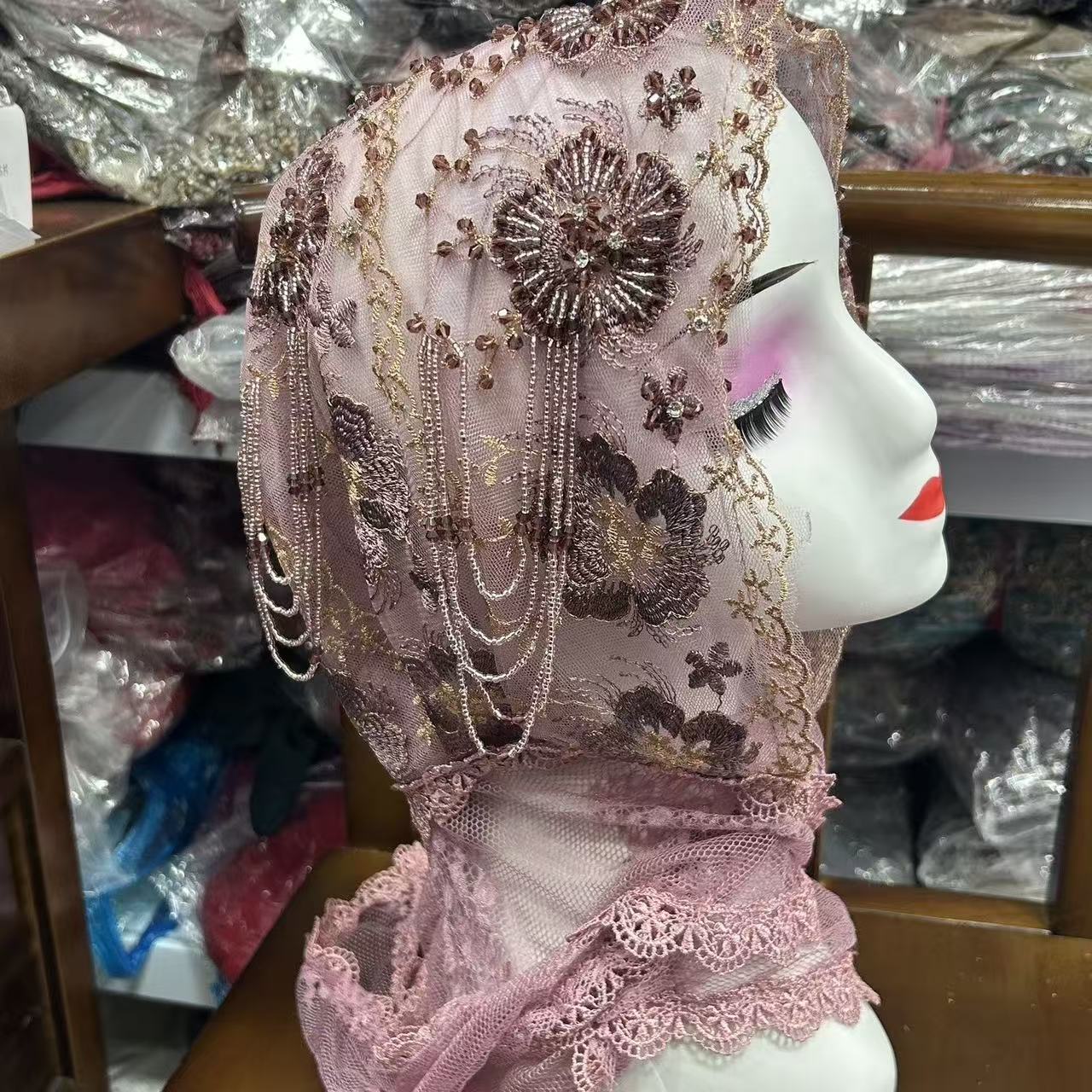 Hijab Muslim Women Shawl Lace  - Women Fashion Malaysia recension och pris