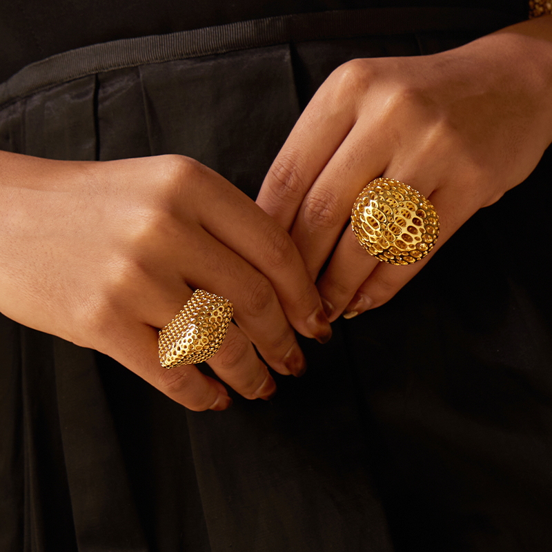 IVOG Large Crown Shape Rings H - Women'S Fashion Website recension och pris