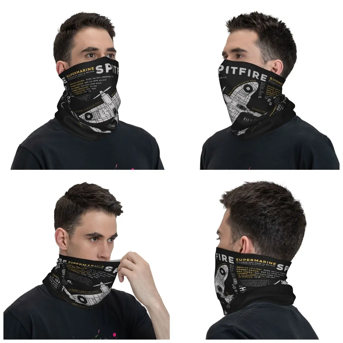 New Spitfire Bandana Neck Gait - Women'S Fashion Ww2 recension och pris