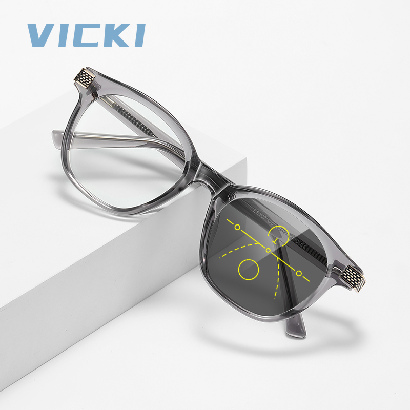 VICKI New Lady's Round-frame R - Women'S Fashion Glasses With Clear Lenses recension och pris