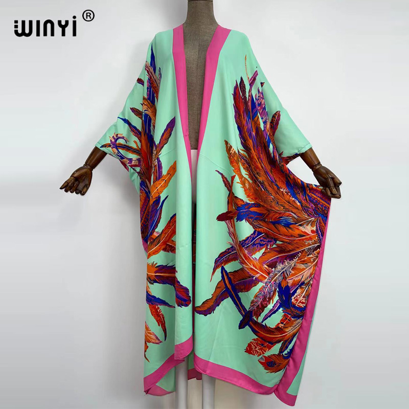 WINYI 2022 Oversized Beach Kim - Women'S Fashion Kimono recension och pris