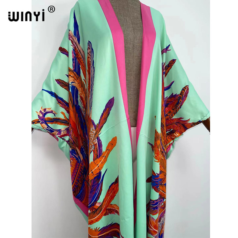 WINYI 2022 Oversized Beach Kim - Women'S Fashion Kimono recension och pris
