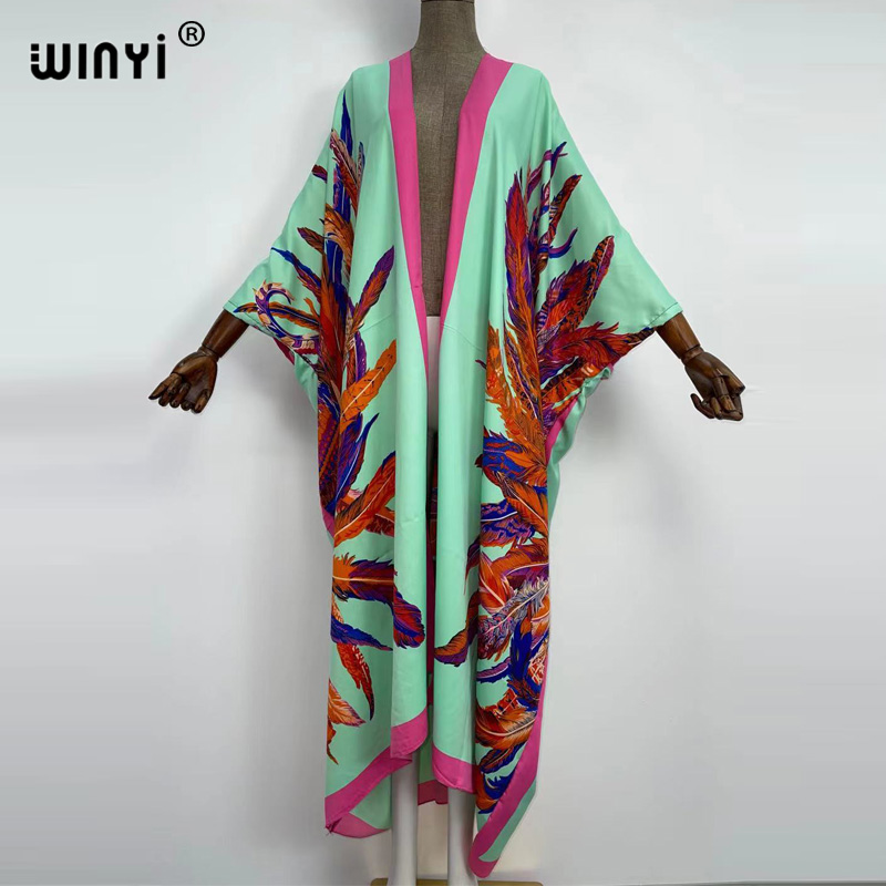 WINYI 2022 Oversized Beach Kim - Women'S Fashion Kimono recension och pris