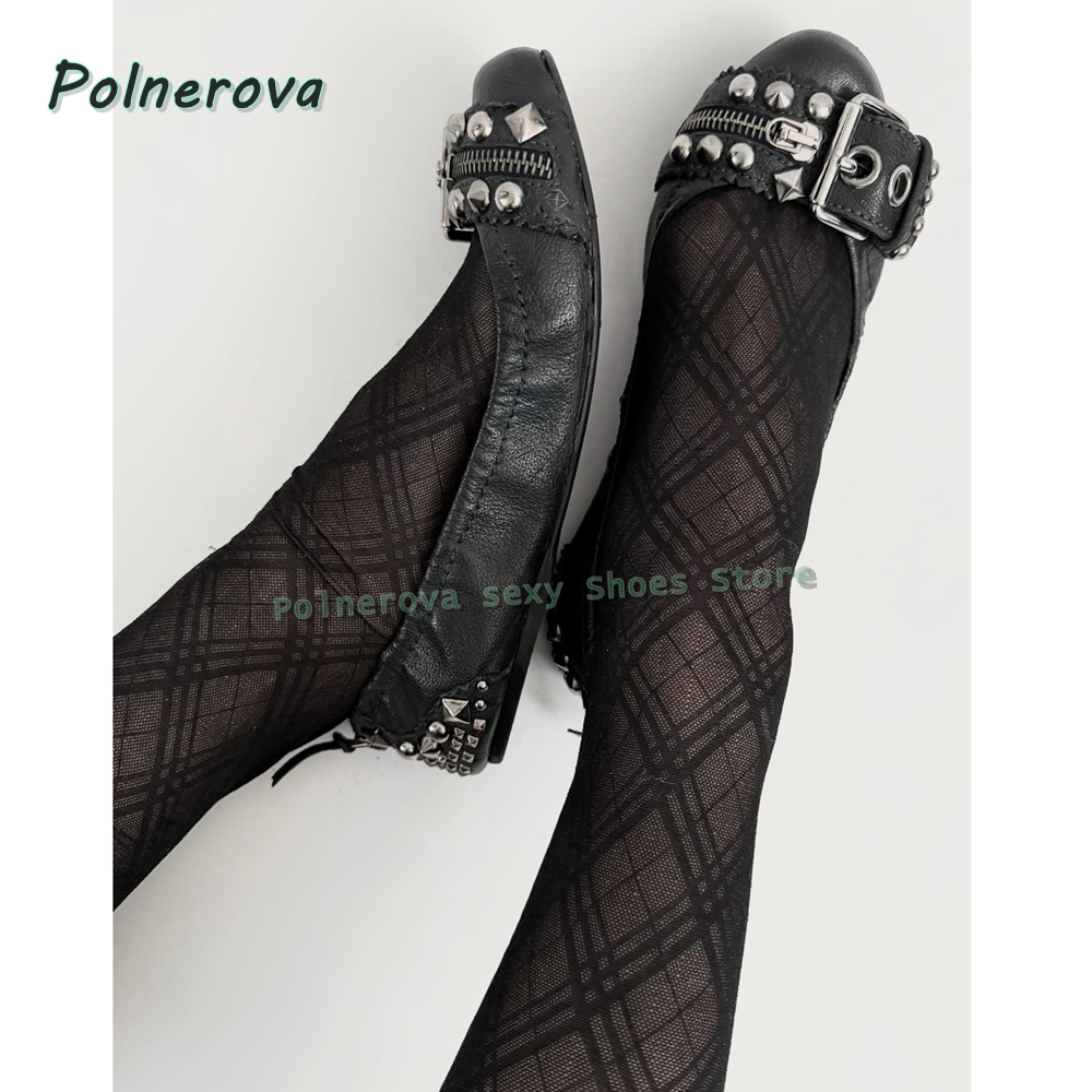 Rivet Belt Buckle Mary Jane Sh - Women'S Fashion Belts recension och pris