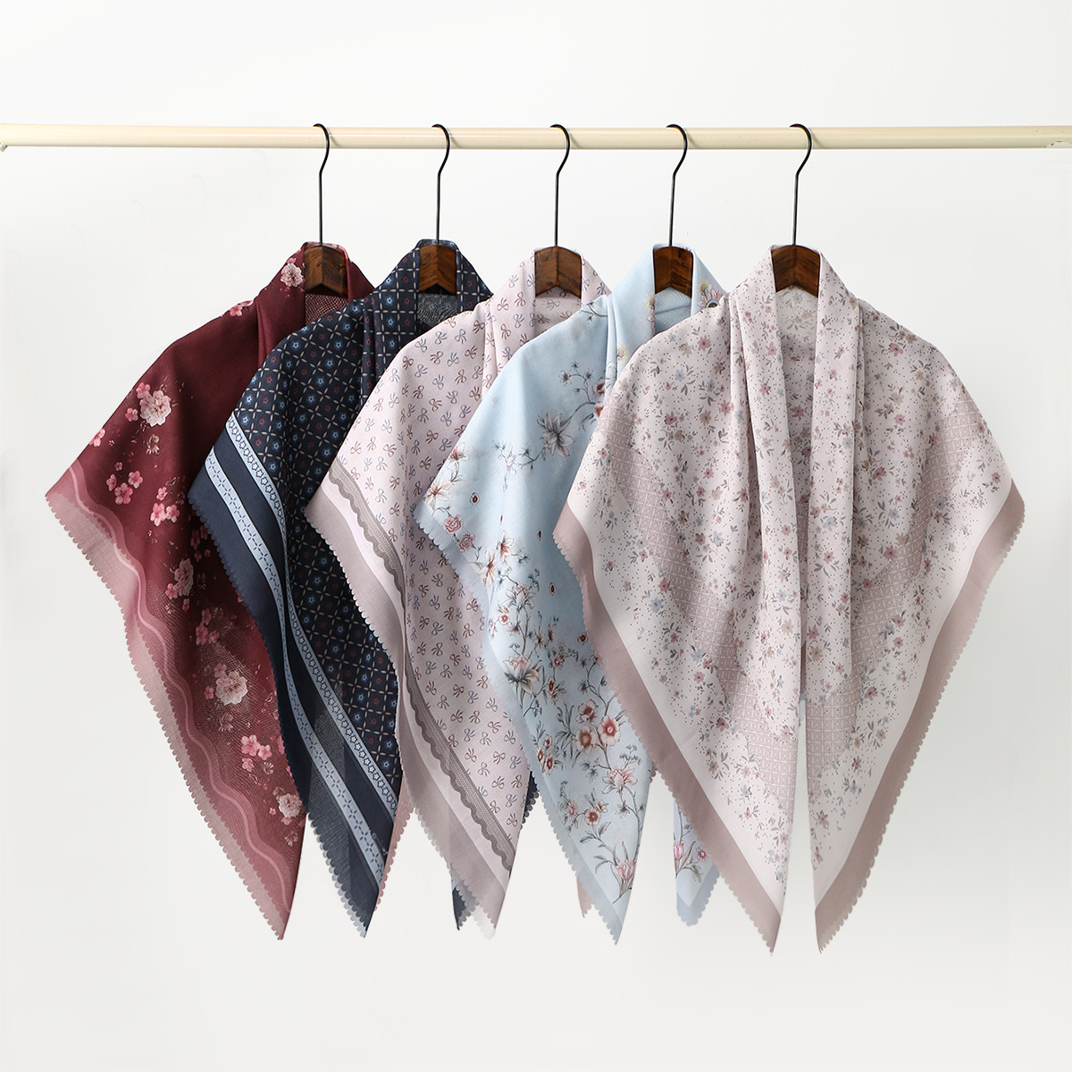 Floral Printed Wave Viscose Sq - Women Fashion Malaysia recension och pris