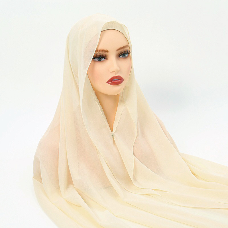 New Lazy Chiffon Hijab with Ma - Women Fashion Malaysia recension och pris