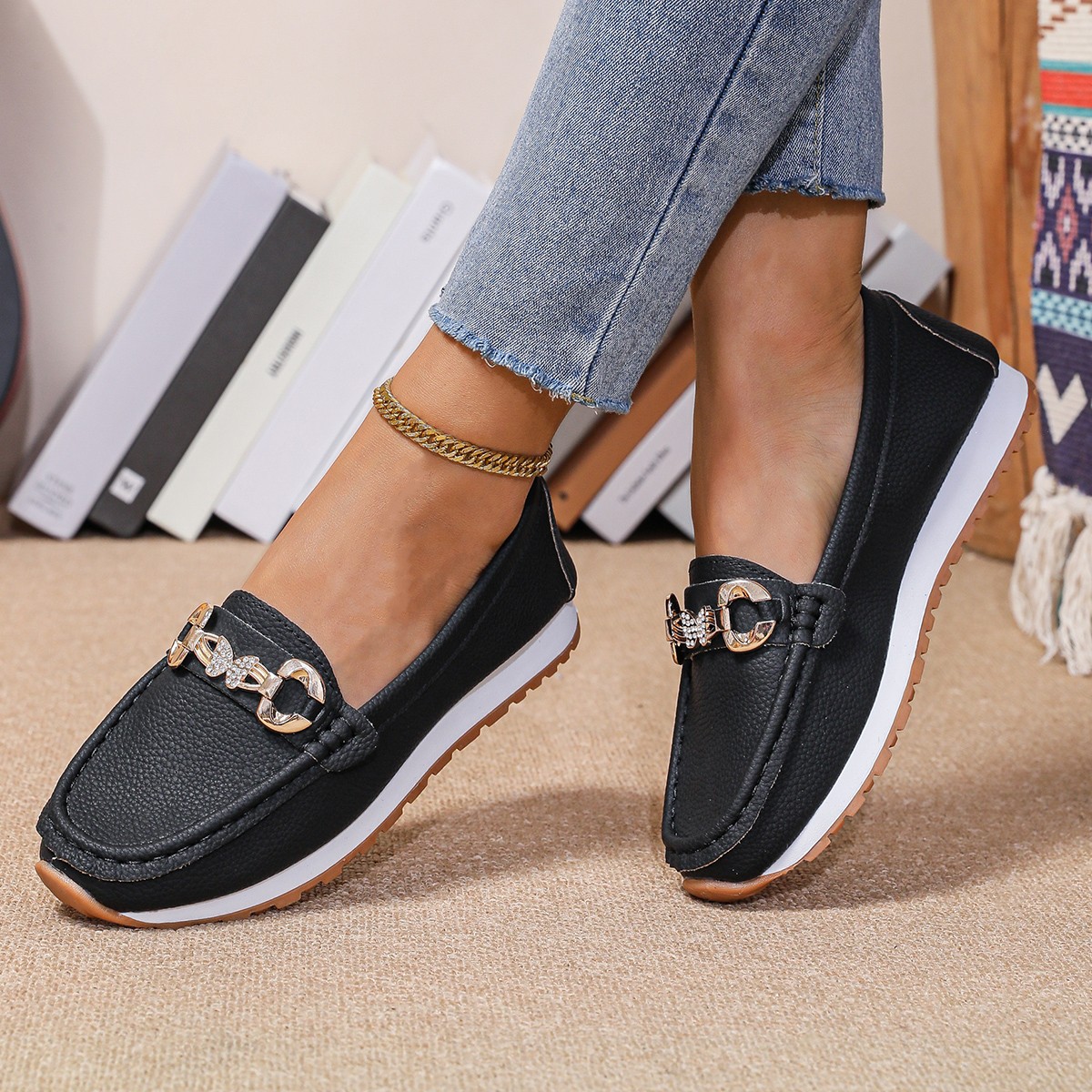 2026 New Women Flats Spring Au - Sneakers Fashion Women recension och pris