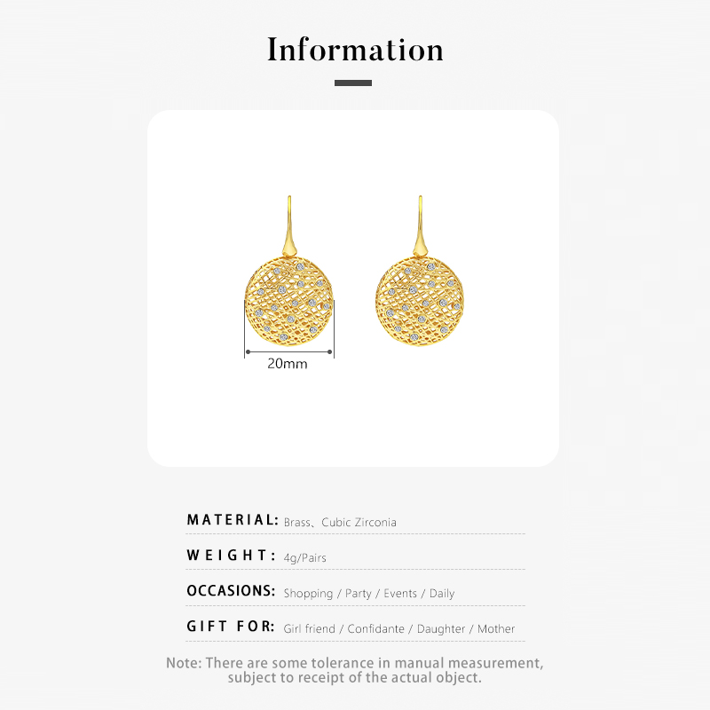 IVOG Small Size Circle Hollowe - Women'S Fashion Website recension och pris