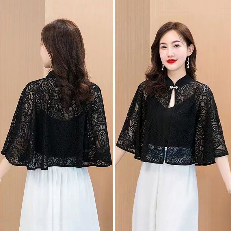 Spring Summer Shawl Coat Thin  - Women'S Fashion Poncho recension och pris