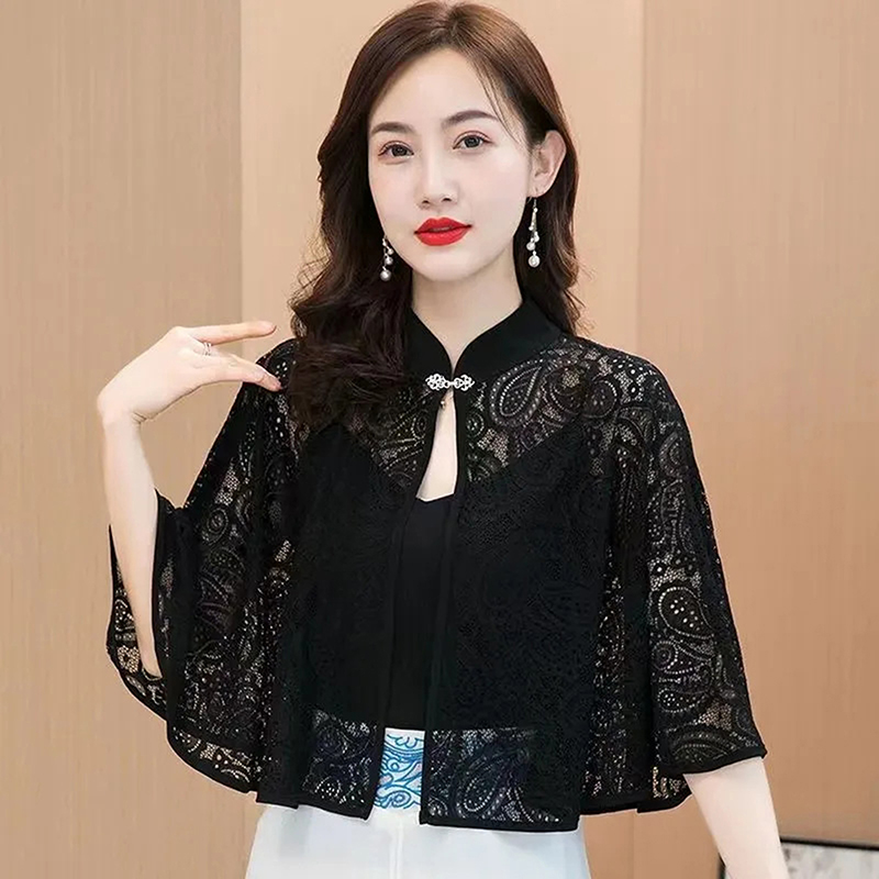 Spring Summer Shawl Coat Thin  - Women'S Fashion Poncho recension och pris
